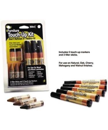 ReStor-It Furniture Touch-Up Kit - 8 Piece Set for Easy Furniture Repair & Restoration - Buy Online on GoSupps.com