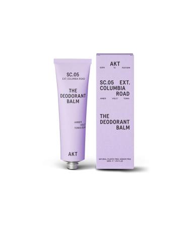 AKT THE DEODORANT BALM. Award winning multi-use natural deodorant. Plastic Free. Gender Free. Aluminum Free. 100% effective 1 tube lasts up to 3 months. SC.05 COLUMBIA ROAD. 1.7 Ounce SC.05 COLUMBIA ROAD: Amber Violet Tonka