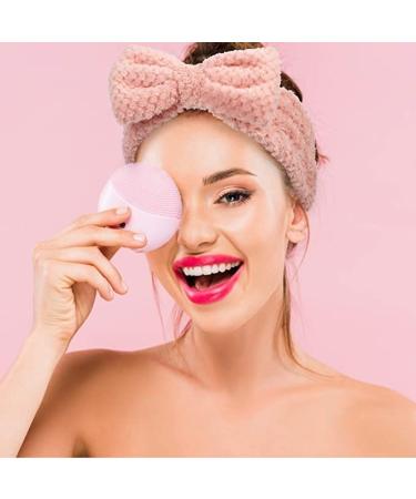 3 Pack Spa Headband for Women - Face Washing Makeup Hair Holder - Bowtie Beauty Band in White Pink Gray - Buy Online on GoSupps.com
