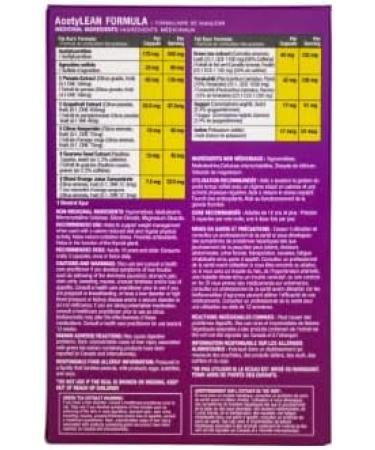 AcetyLEAN - 90 caps - Buy Online on GoSupps.com