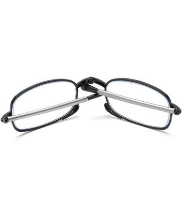 Portable Folding Reading Glasses - Compact Slim Eyeglasses Lightweight Pocket Readers with Case (1.0) - International Shipping Available - Buy Online on GoSupps.com
