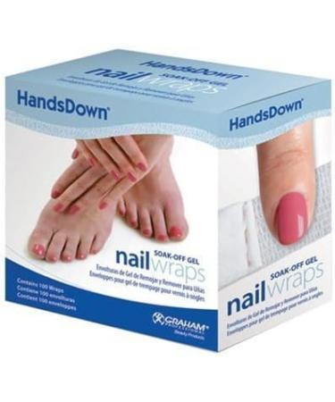 Graham Hands Down Soak Off Gel Nail Wraps - Easy and Efficient Gel Nail Removal - Buy Online on GoSupps.com