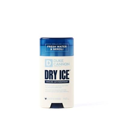 Duke Cannon Supply Co. Dry Ice Cooling Anti-perspirant and Deodorant for Men 2.6 oz - Fresh Water Neroli Fresh Water & Neroli 2.6 Ounce (Pack of 1)