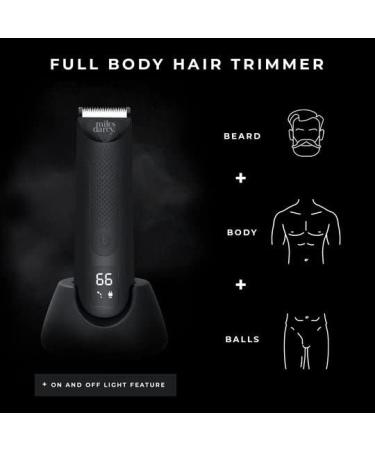 Body & Ball Trimmer for Men - Waterproof & Ergonomic | Cordless Rechargeable Grooming Tool | Lightweight Design for Perfect Manscaping - Buy Online on GoSupps.com