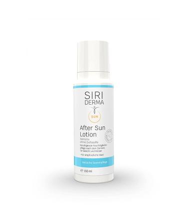 Siriderma after sun lotion |Mineral immediate protection for sensitive skinBasic natural and very compatible |With vitamin E (without fragrance)