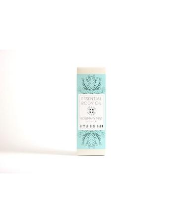 Little Seed Farm Rosemary Mint Essential Body Oil - 4oz | Natural Skincare for All Skin Types - International Shipping Available - Buy Online on GoSupps.com