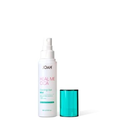 JOAH Heal Me CICA Cooling Gel Mist Infused with Centella Asiatica Mint & Aloe Vera Reduces Redness Cools Skin & Provides Deep Hydration Cruelty Free - Red