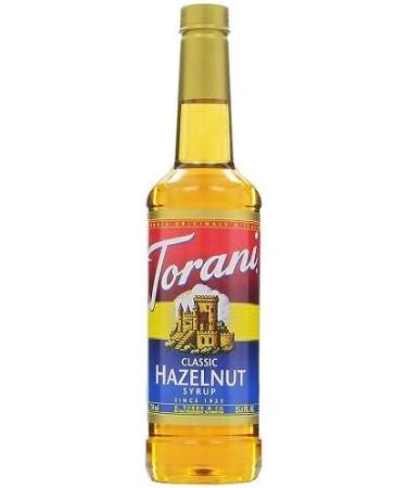Torani Vanilla Syrup Pet Bottle Vanilla 750 ml. & Hazelnut Classic Flavour Syrup 750 Milliliter 750 ml (Pack of 1) Syrup Pet Bottle + Hazelnut Classic - Buy Online on GoSupps.com
