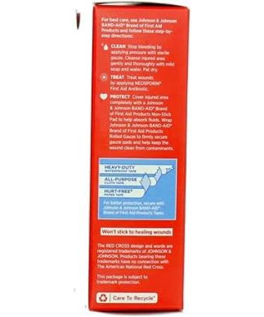 Band-Aid First Aid Pads Medium Non-Stick Pads 10 Count (Pack of 6) | 60 Pads Total - Buy Online on GoSupps.com