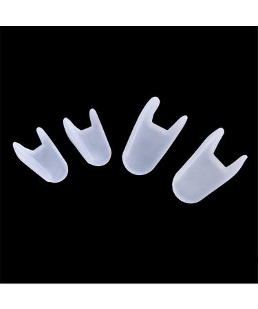Toe Spreader for Hallux Valgus | Silicone Toe Separator & Bunions Relief | 8 Pack Overlapping Toe Spacer - Buy Online on GoSupps.com