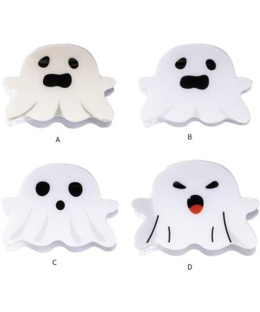 Limtula Halloween Specter Hair Claw Clip Unique Specters Cute Fun Claw Clip Headwear Hair Accessories for Women 10 - Buy Online on GoSupps.com