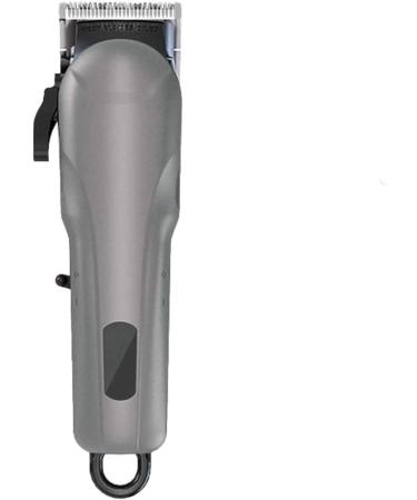 Professional Cordless Hair Clipper for Men Hair Haircuttings Kit Body Grooming Kit Rechargeable Hair Trimmer for Men Stylists Barbers Kids Home Ideal Gift (Color : Gray)