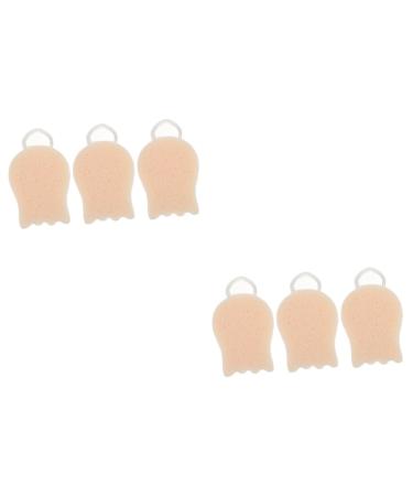 Beavorty 6 Pcs Bath Ball Pouf Shower Loofah Back Scrubber Shower Scrubber Sponge Supple Sponge Women Shower