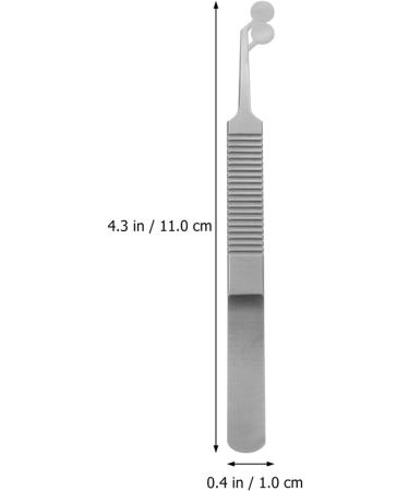Eyelid Turn Eye Apparatus Clip Tool - Stainless Steel Tweezers for Meibomian Glands Massage | Ophthalmic Eyelid Massage Tool - Shop Internationally - Buy Online on GoSupps.com