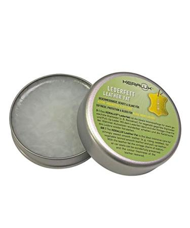 KERALUX Leather Grease 100ml | Intensive Care for Waxed Smooth Leather | Ideal for Vintage Cars & Riding Saddles | LCK - Buy Online on GoSupps.com