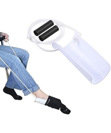 Shop Sock Aid with Foam Handles | Adjustable Length Cord for Easy Sock Dressing - International Shipping Available - Buy Online on GoSupps.com