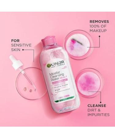 Micellar Cleansing Water - Gentle Makeup Remover & Cleanser for Sensitive Skin | Vegan | Derm Tested | Unisex - Buy Online on GoSupps.com
