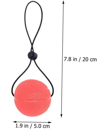 SESESFOUFU Hand Exercise Balls - TPE Stress Relief Trainer for Rehabilitation | Pink 20x5cm | International Shipping Available - Buy Online on GoSupps.com