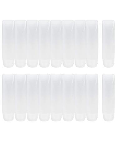 Nydotd 18 Pack Travel Size Plastic Squeeze Bottles for Liquids 30ml/1Oz TSA Approved Travel Bottles Makeup Toiletry Cosmetic Containers Leak-Proof Travel Containers with Flip Caps Refillable - Buy Online on GoSupps.com