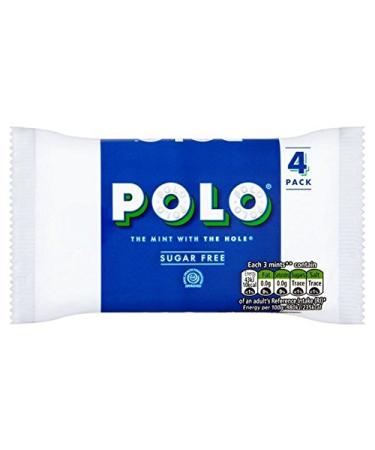 Polo Free Mint Candy Sugar 6 Pack 133.6G (Pack of 6)