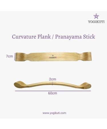 Pranayama Yoga Stick Curvature Plank - Back Support Props for Stretching - Buy Online on GoSupps.com