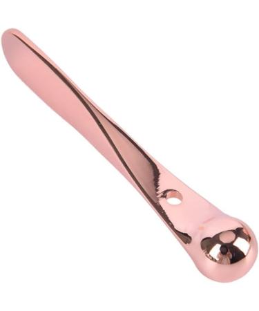 Premium Gold Anti-Wrinkle Eye Cream Applicator - Metal Massage Stick for Radiant Skin - Buy Online on GoSupps.com