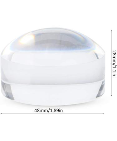 8 X Optical Magnifier Multifunction Beautiful Appearance Magnifier Desk Reading Loupe Optical Magnifier Magnifying Glass Dome for School Experiment - Buy Online on GoSupps.com
