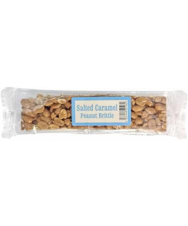 Gourmet Salted Caramel Peanut Brittle Bars - 3 Pack in Reusable Metal Tin - Unleash the Perfect Blend of Sweet and Salty Bliss! - Buy Online on GoSupps.com