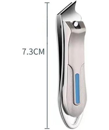 SVAASA Nail Clippers Stainless Steel Nail Clippers Manicure Fingernail Cutter Thicken Hard Oblique Flat Toenail Scissors Tools - Buy Online on GoSupps.com
