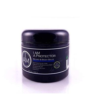 I AM Grooming Co. - I AM A Protector Natural Wax Free Beard & Body Balm - 3.5 oz Jar