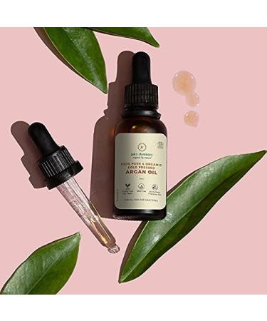 Buy Juicy Chemistry Cold Pressed Argan Oil 100% Organic - 30ml | Best Carrier Oil for Skin & Hair | International Shipping Available - Buy Online on GoSupps.com