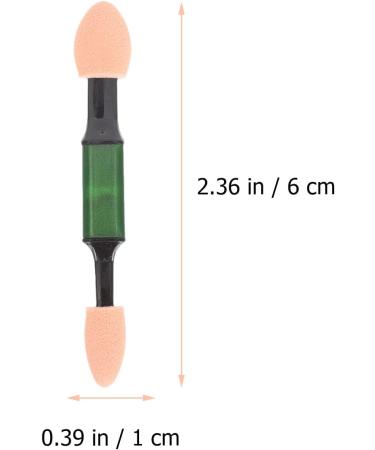 Beaupretty 30pcs Double Ended Eye Shadow Stick Makeup Brush Cosmetic Eye Shadow Sticks Woman Disposable Tool - Buy Online on GoSupps.com