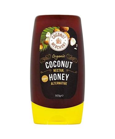 4x Coconut Merchant Honey Coconut Squeezy Organic Alternative 500G