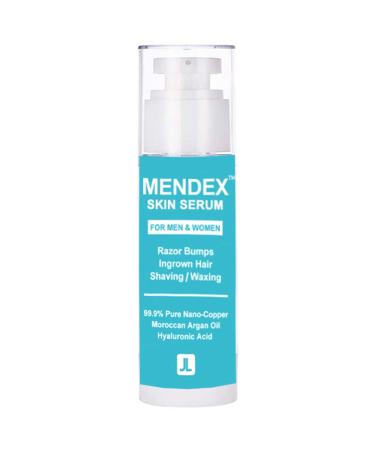 MENDEX Skin Serum After Shave Argan Oil | Razor Bumps & Burn Ingrown Hair Itching Rash Relief Tweezing Waxing Micro-needling Laser | Men and Women | Alcohol-Free | MADE IN USA (2.7oz)