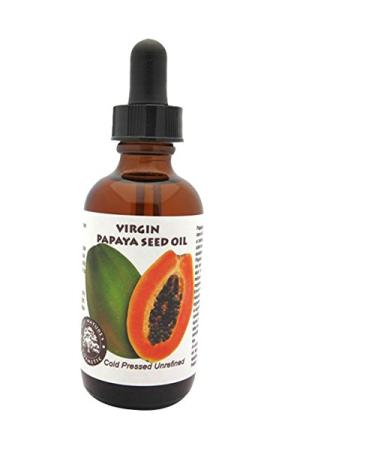 Best Nature's Cosmetics Papaya Seed Oil - Virgin (Cold Pressed  Unrefined) combat skin imperfections  large pores  dark spots and blemishes 1oz (30ml) 1 Fl Oz (Pack of 1)