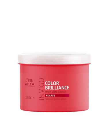 Wella Invigo Color Brilliance Vibrant Color Mask 500ml - thick hair