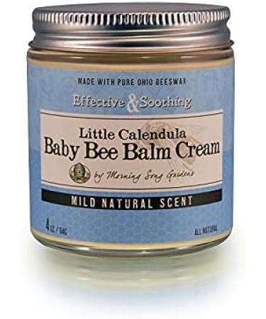 Organic Baby Bee Balm Cream - Little Calendula 2 oz | All-Natural Skincare for Babies - Buy Online on GoSupps.com