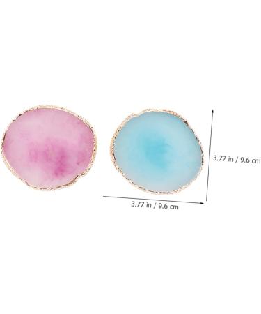  Beaupretty Beaupretty Set of 6 Resin Nail Art Mixing Palettes for Manicures and Gel - Buy Online on GoSupps.com