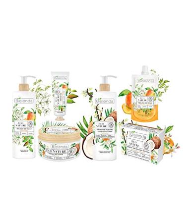 Bielenda Eco Nature Balm - Vanilla Coconut & Orange Blossom - 400ml | Premium Body Moisturizer for All Skin Types - International Shipping Available - Buy Online on GoSupps.com