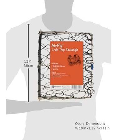 AirFly Foldable Castable Crabjaw Trap with Bait Clip - Durable & Convenient Design | 1pc - Buy Online on GoSupps.com