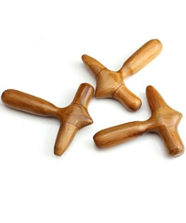 GROCKSTR Foot Massage Wooden Stick Tool | Hand Foot & Full Body Relaxation Massage Tool for Ultimate Comfort - Buy Online on GoSupps.com
