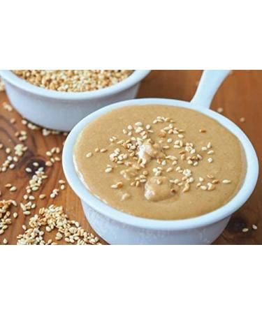 Buy SEZGIN SAYAR 100% Natural Tahini - Vegan Gluten-Free No Preservatives (2x600G) - Best Quality Sesame Paste - Buy Online on GoSupps.com