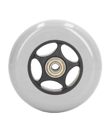 4in Wheelchair Wheel Rubber Low Noise Walker Caster Replacement Part for Rollator Gray - Buy Online on GoSupps.com