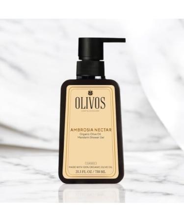 Daspi G da San Tic A OLIVOS Organic Olive Oil Mandarine Shower Gel 750 ml - Buy Online on GoSupps.com