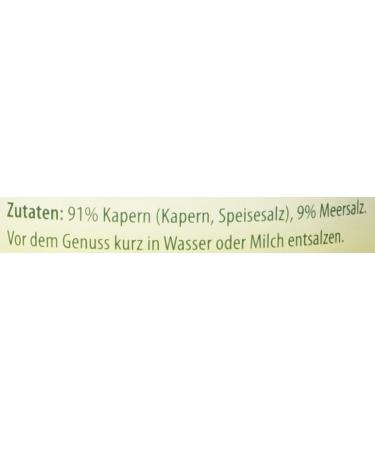 Buy Feinkost Dittmann Capers in Sea Salt - 6 x 90g Glass Jars | Premium Quality International Shipping - Buy Online on GoSupps.com