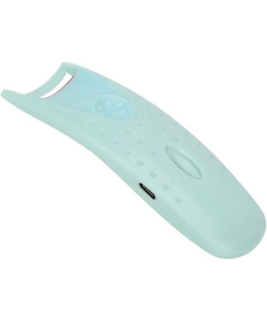 Qukaim Lash Curling Tool Heated Eyelash Curler Silicone Type C Charging Long-Lasting Electric Lash Curler for Girls Cyan - Buy Online on GoSupps.com