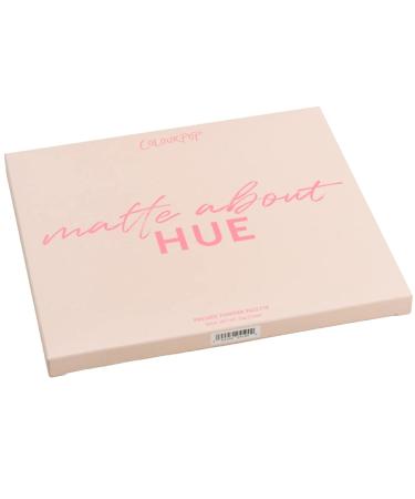 Colourpop Matte About Hue Eyeshadow Palette | Mega Rainbow Pressed Powder - Vibrant Colors for Stunning Looks - Buy Online on GoSupps.com