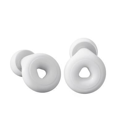 PointStop Ear Plugs for Sleeping Noise Cancelling   High Fidelity Concerts Hearing Protection   3 Sizes of Ear Tips S/M/L   27dB/32dB Noise Cancellation   White