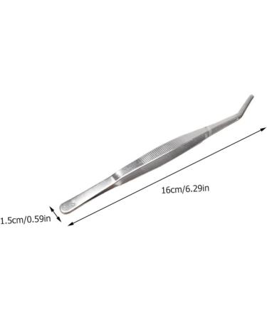 JOJOFUNY 12 STK Succulent Bonsai Tweezers - Reptile & Aquarium Accessories - Pink Steel Food Tweezers for Cactus & Grass Garden - 16x1.5cm - Buy Online on GoSupps.com