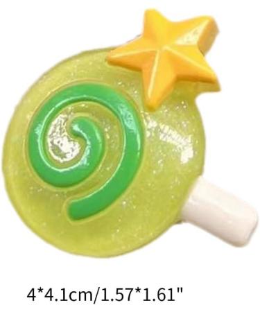 Sweet Y2k Dopamine Hairpins Simple Hair Barrettes Lollipop Star Hair Side Clip Fashion Accessories Gift for Women Girls Pink - Buy Online on GoSupps.com